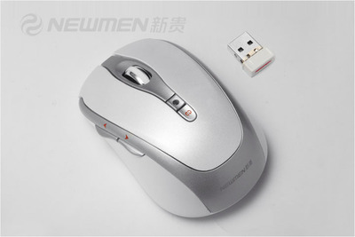 新貴無線鼠標自由豹 120MS-173OR 簡約設計，自由操控，辦公娛樂好伴侶